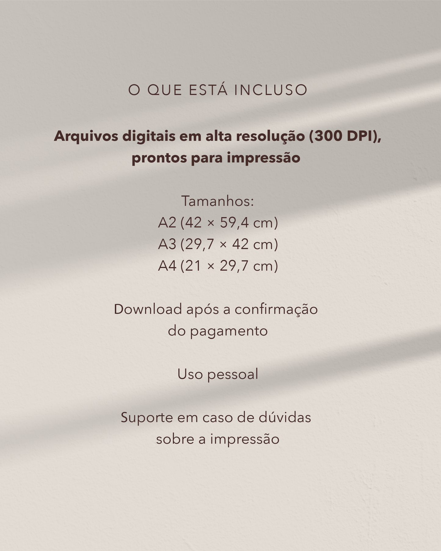 Quadro Cordão de Três Dobras
